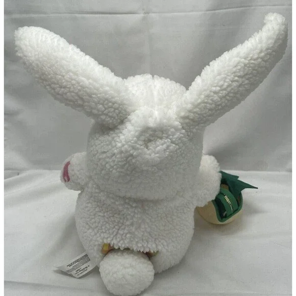 Winnie the Pooh 21" Plush White Easter Bunny & Basket Walt Disney Stuffed Animal - Picture 10 of 15